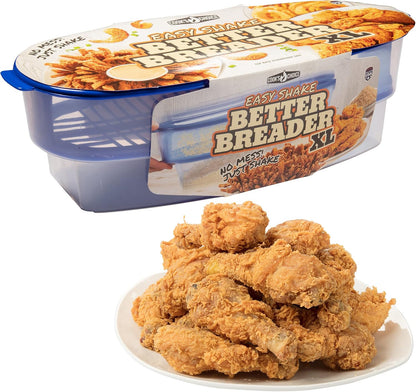 XL Original Better Breader Bowl 16" Mess-Free Breading Tray