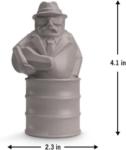 Al Dente Red - The Singing Floating Pasta Timer: Will Sing Different Tunes When Pasta is Ready at 3, 7, 9, and 11 Minutes, to be Boiled with Any Pasta in The Pot, Floats in Cold & Hot Boiling Water