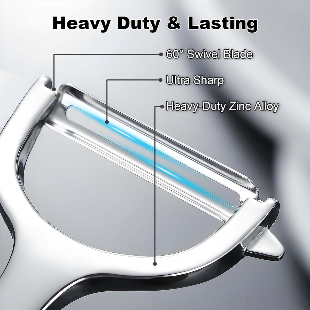 Vegetable Peelers with Swivel Blade