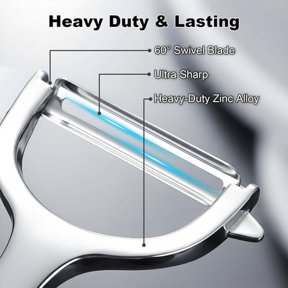 Vegetable Peelers with Swivel Blade