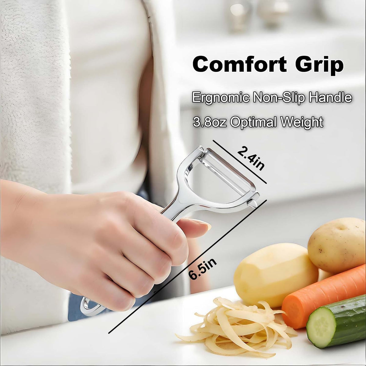 Vegetable Peelers with Swivel Blade