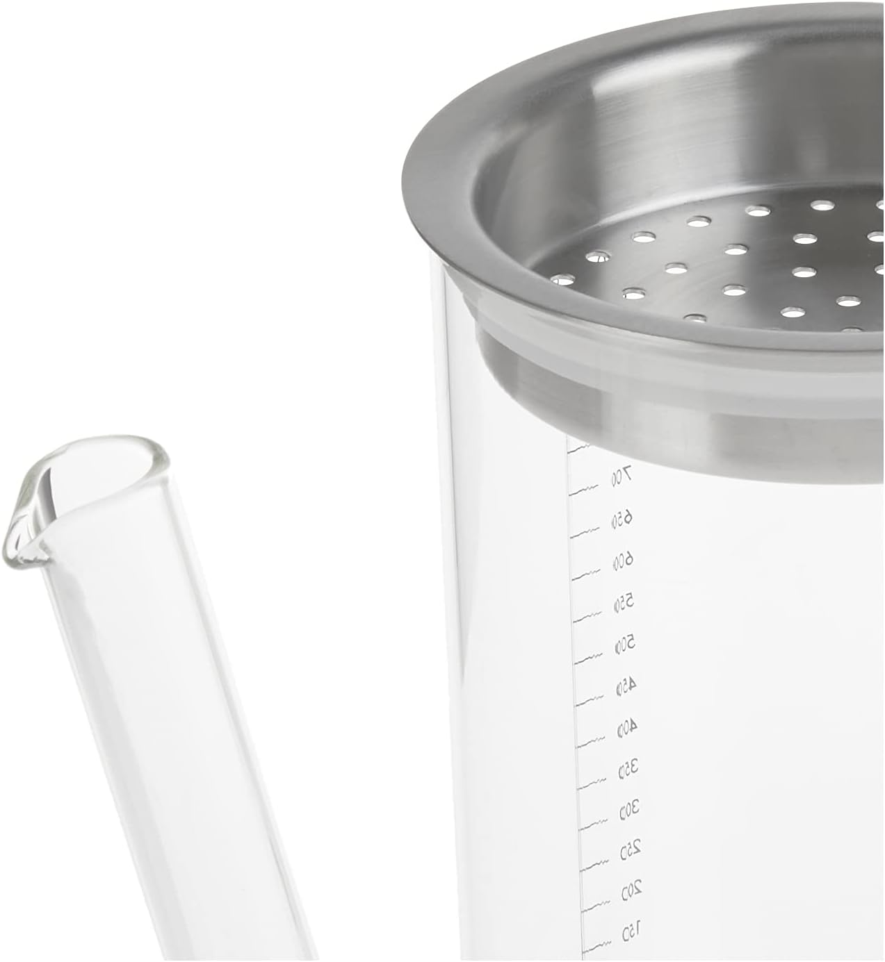 Glass Gravy Separator with Strainer