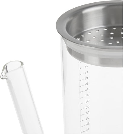 Glass Gravy Separator with Strainer