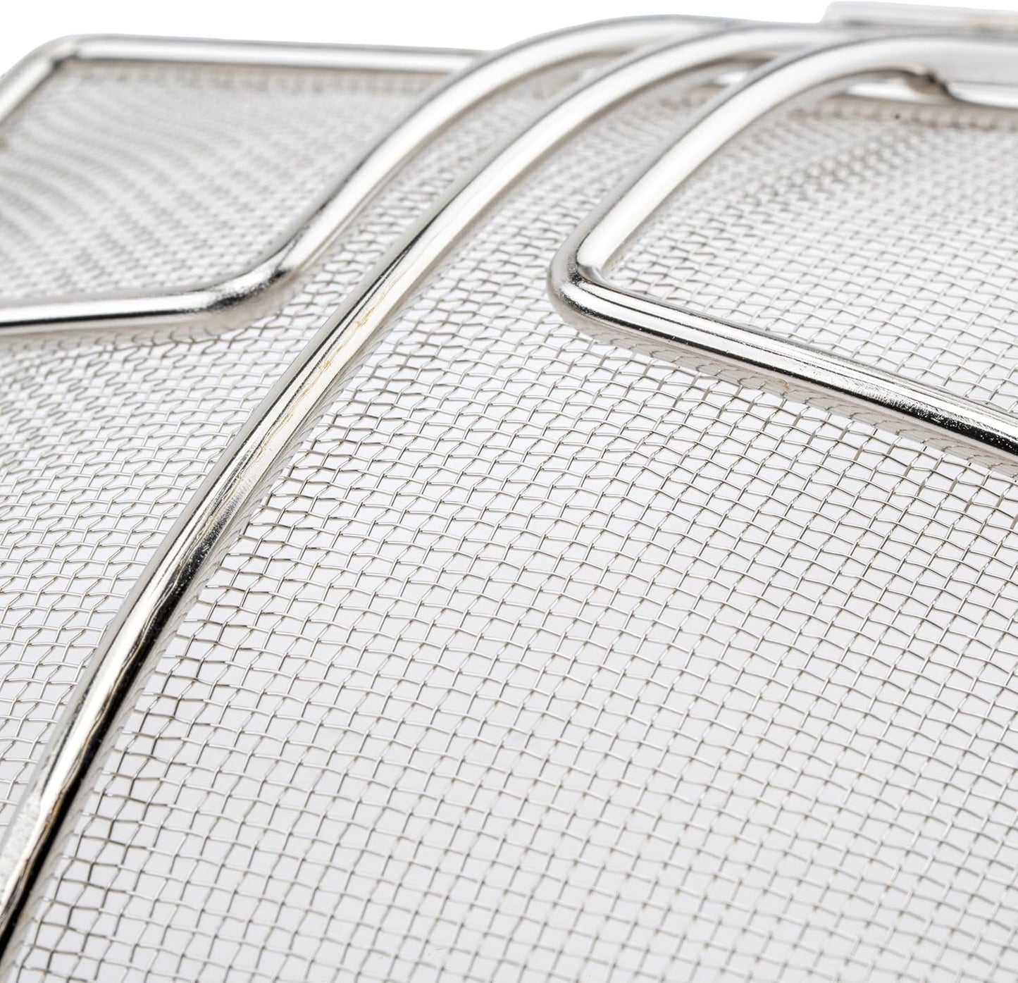 Square Mesh Skimmer, 6.75-Inch, Medium, Nickel