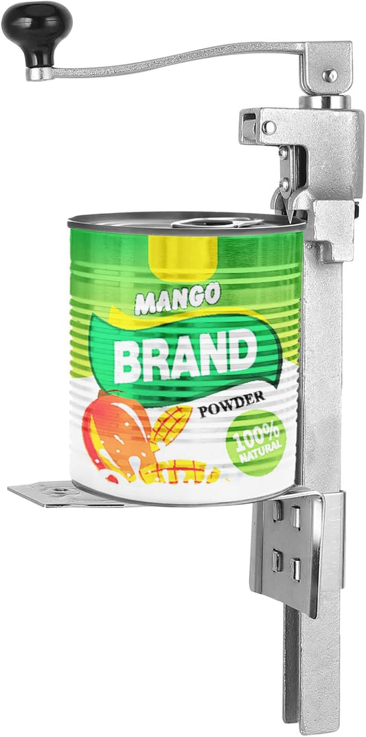 Commercial Can Opener Heavy Duty - Industrial Manual Can Opener Opens Up to 11" Tall Cans