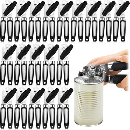 6 Pcs Manual Can Opener Bulk with Sharp Blade Smooth Edge Multifunctional Kitchen Gadget Handheld Openers Large Handheld Knob Can and Bottle Animals for Dorm Kitchen Essentials Gifts
