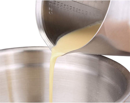 16oz Stainless Steel Measuring Cup with Handle, 500ML