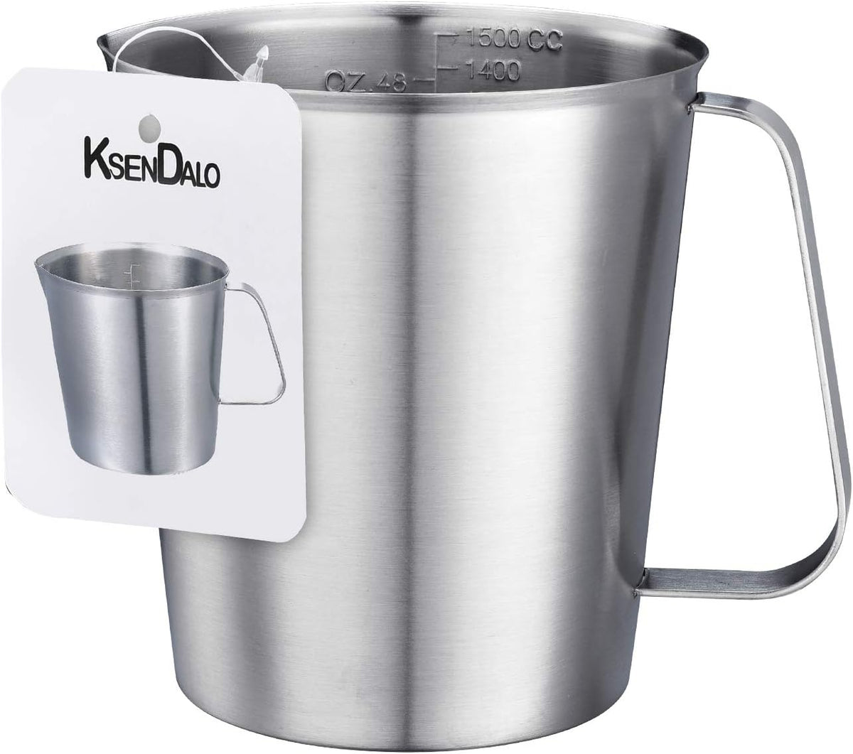 16oz Stainless Steel Measuring Cup with Handle, 500ML