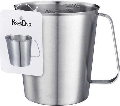 16oz Stainless Steel Measuring Cup with Handle, 500ML