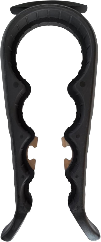 5-in-1 Jar Opener whit Beer bottle opener for Weak Hands,Non-slip Easy Grip Can Opener,Used to remove stubborn LIDS (Black)