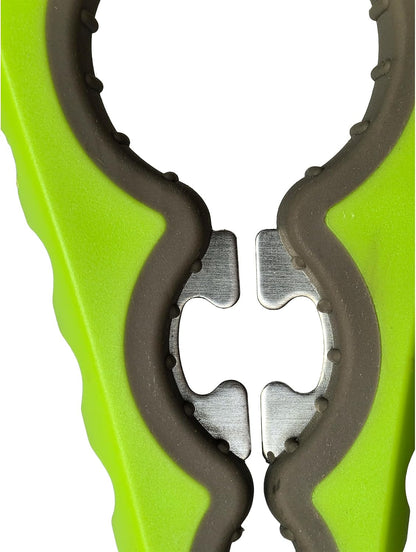 5-in-1 Jar Opener whit Beer bottle opener for Weak Hands,Non-slip Easy Grip Can Opener,Used to remove stubborn LIDS (Black)