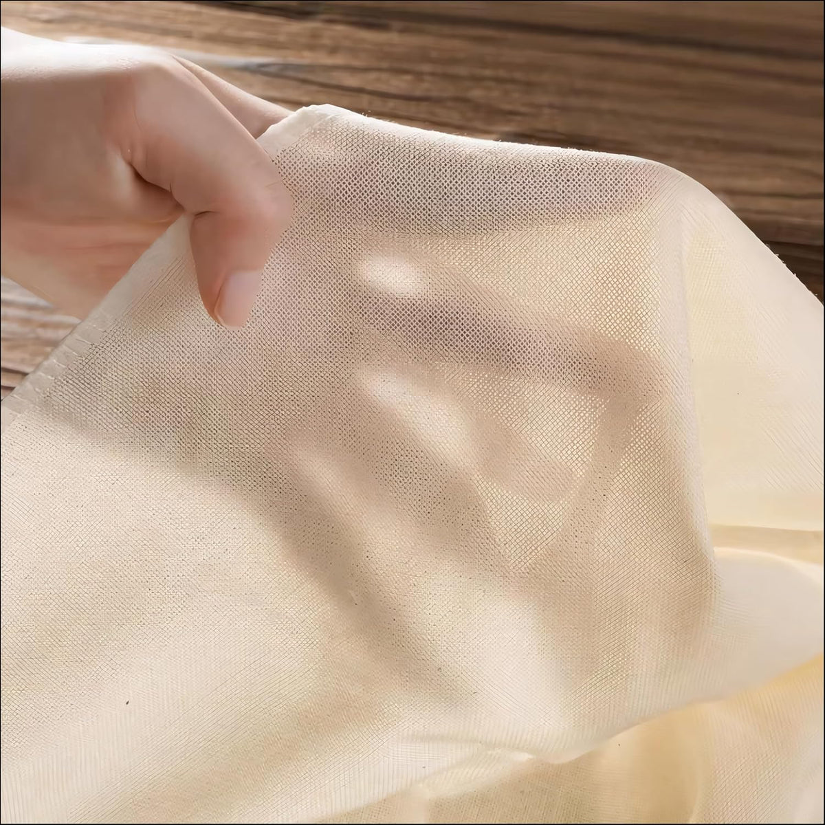 Cheese Cloths, 20x20 Inch, 100% Unbleached Cotton, Grade 100 Reusable Cheese Cloth With Fabric Fine Mesh Cloth, Reusable Muslin Cheesecloth for Straining, Juicing, Cooking, Baking