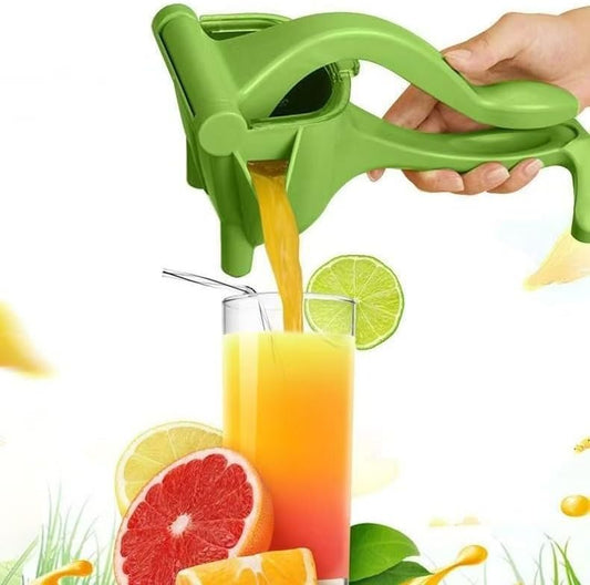 Manual Citrus Juicer Press – Handheld Lemon Squeezer for Orange, Lime, Grapefruit – Heavy Duty Juice Extractor – Easy to Use & Clean Hand Press Juicer for Kitchen – No Electricity Needed
