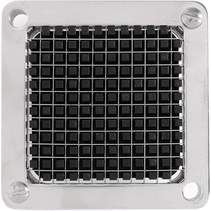 Replacement Chopper Blade 1/4" Commercial Vegetable Dicer Blades | Commercial Vegetable Chopper Blade, 420 Stainless Steel Dicer Blade With Pusher Block, For French Fries, Onions, Tomatoes