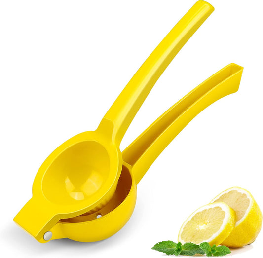 Lemon Squeezer - Lemon Juicer - Metal Manual Hand Juicer Tool | Lemon & Lime Squeezer,Kitchen Tools for citrus juicer & Dishwasher Safe