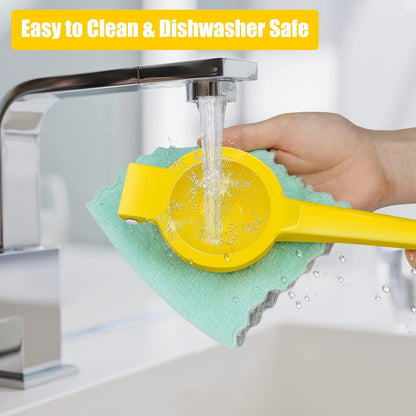 Lemon Squeezer - Lemon Juicer - Metal Manual Hand Juicer Tool | Lemon & Lime Squeezer,Kitchen Tools for citrus juicer & Dishwasher Safe