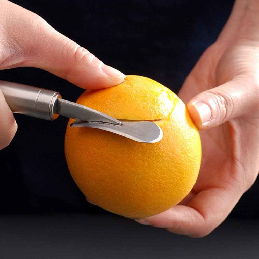 Orange Citrus Peelers 304 Stainless Steel Slicer Cutter Peeler Remover Opener Fruit Tools Kitchen Gadget