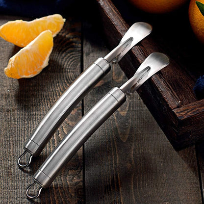 Orange Citrus Peelers 304 Stainless Steel Slicer Cutter Peeler Remover Opener Fruit Tools Kitchen Gadget