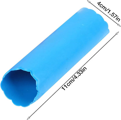 Silicone Garlic Tube Peeler-Garlic Skin Remover Roller,Garlic Roller Peeling Garlic Peeler Tube Roller Kitchen Garlic Tools,Easy Quick To Peel Garlic Cloves Roller Portabl Garlic Tools (Blue)