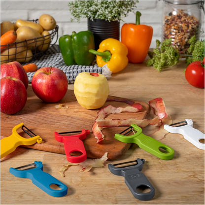 Bar Keeper’s Friend – Original Swiss Peeler Set (2-Pack) | Professional Citrus Garnish & Vegetable Peeler Duo | Razor-Sharp, Lightweight, Made in Switzerland