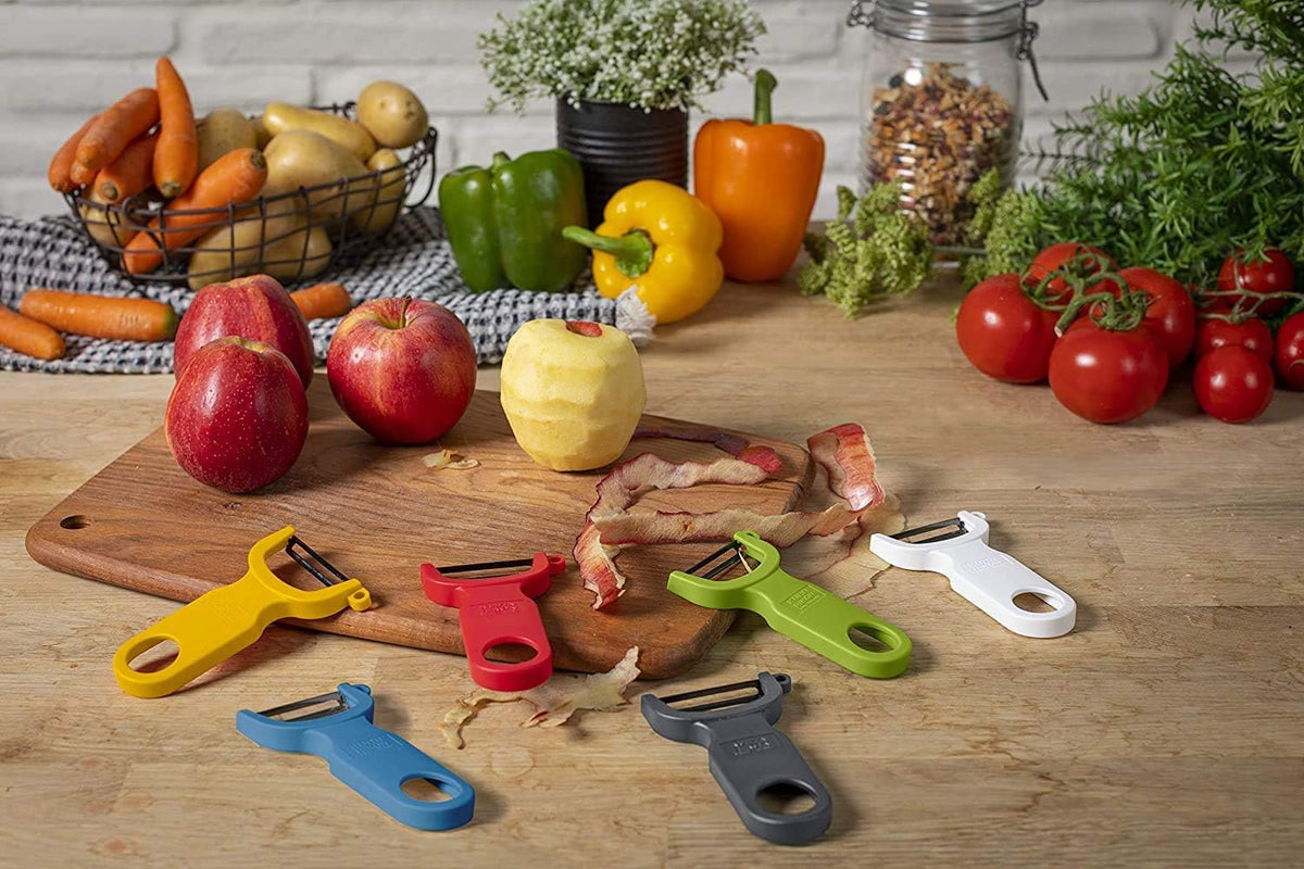 Bar Keeper’s Friend – Original Swiss Peeler Set (2-Pack) | Professional Citrus Garnish & Vegetable Peeler Duo | Razor-Sharp, Lightweight, Made in Switzerland