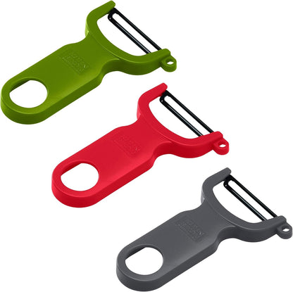 Bar Keeper’s Friend – Original Swiss Peeler Set (2-Pack) | Professional Citrus Garnish & Vegetable Peeler Duo | Razor-Sharp, Lightweight, Made in Switzerland