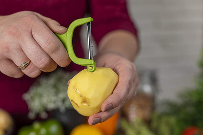 Bar Keeper’s Friend – Original Swiss Peeler Set (2-Pack) | Professional Citrus Garnish & Vegetable Peeler Duo | Razor-Sharp, Lightweight, Made in Switzerland