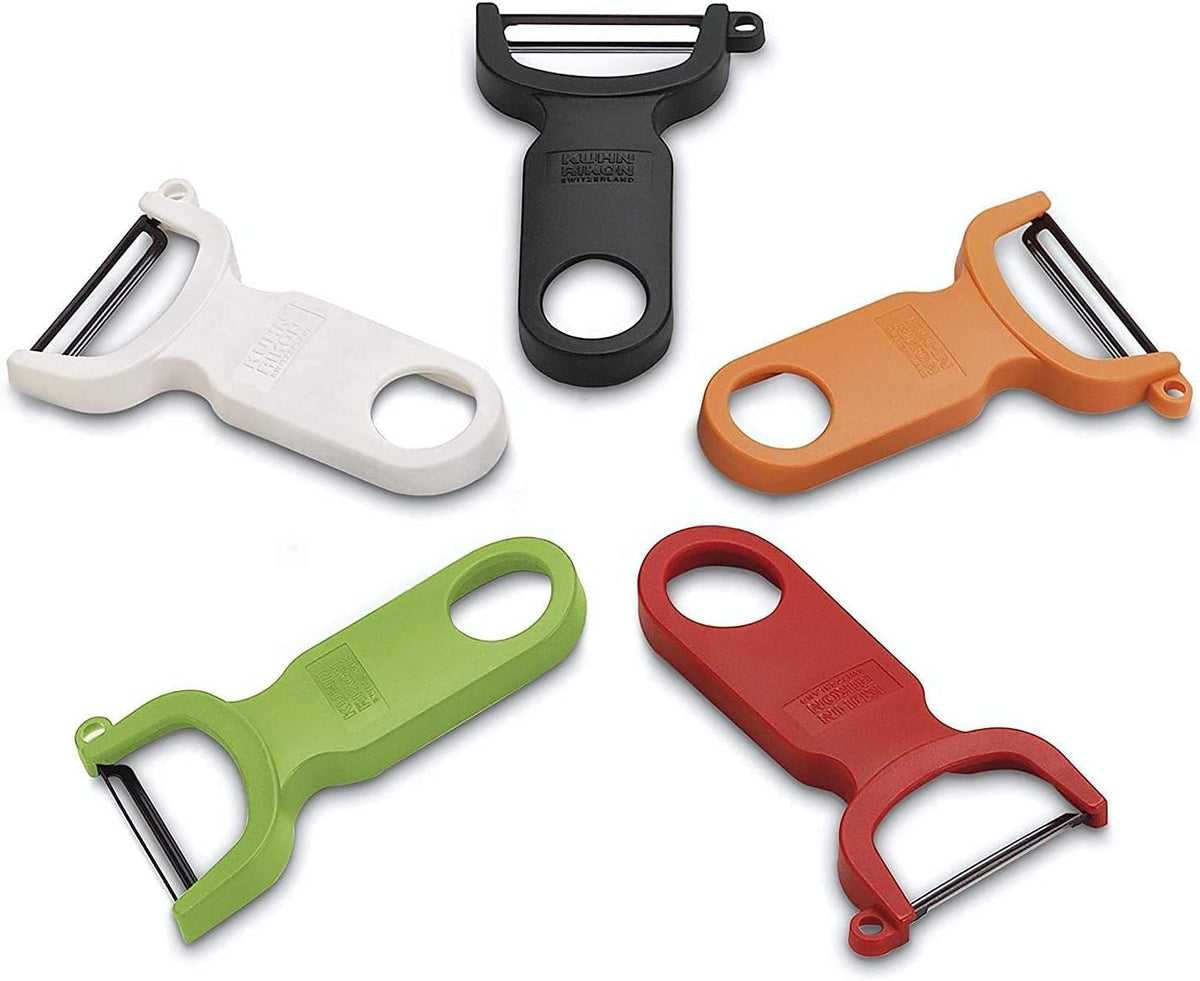 Bar Keeper’s Friend – Original Swiss Peeler Set (2-Pack) | Professional Citrus Garnish & Vegetable Peeler Duo | Razor-Sharp, Lightweight, Made in Switzerland