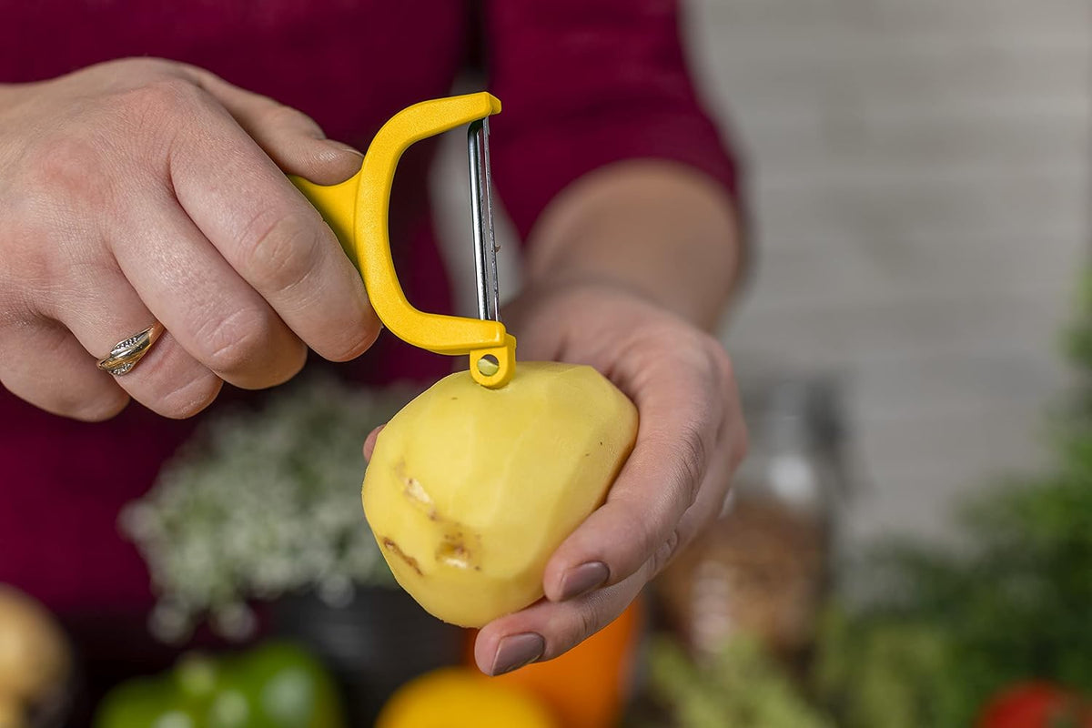 Bar Keeper’s Friend – Original Swiss Peeler Set (2-Pack) | Professional Citrus Garnish & Vegetable Peeler Duo | Razor-Sharp, Lightweight, Made in Switzerland