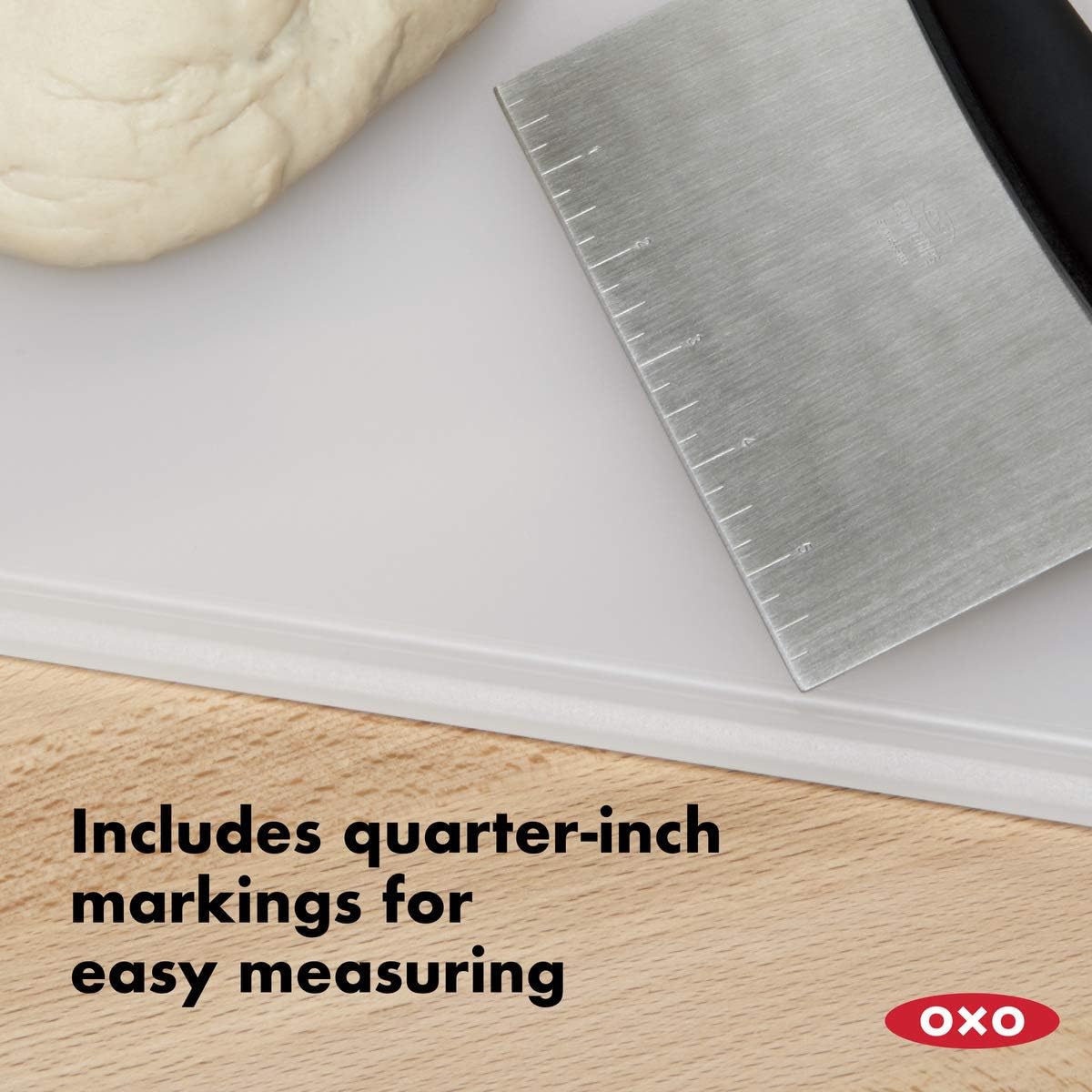 Good Grips Large Adjustable Handheld Mandoline Slicer and Stainless Steel Scraper & Chopper