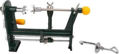 Peeler Corer, Peeler Slicer Corer with Stainless Steel Blades and Powerful Suction Base Fruit Peeler for Orange Lemon Vegetables
