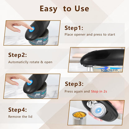Electric Can Opener Smooth Edge