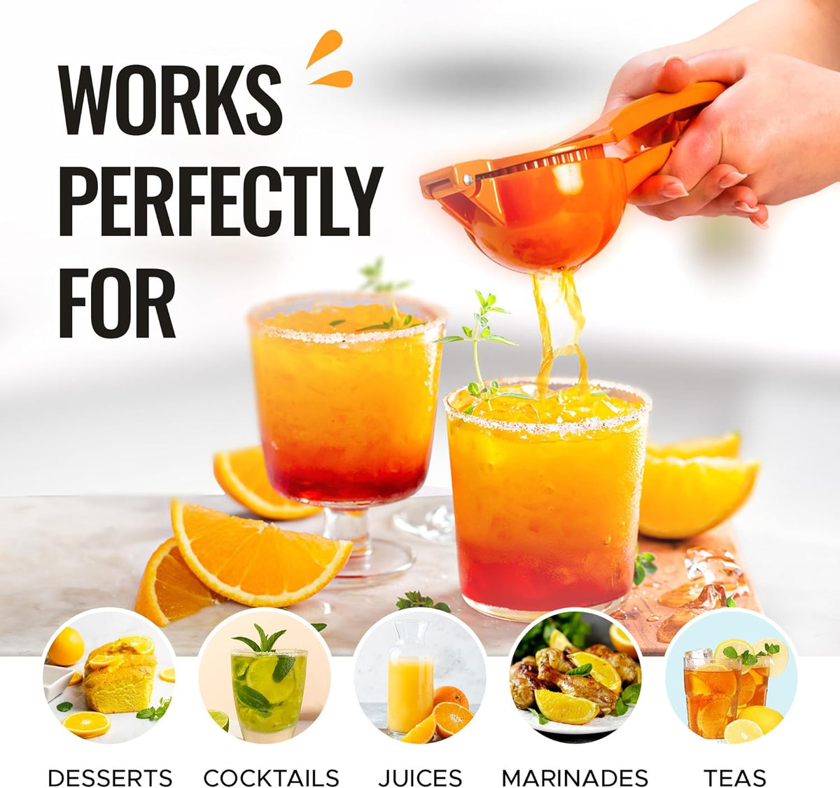 Metal Orange Squeezer