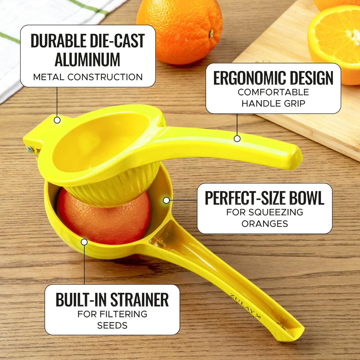 Metal Orange Squeezer