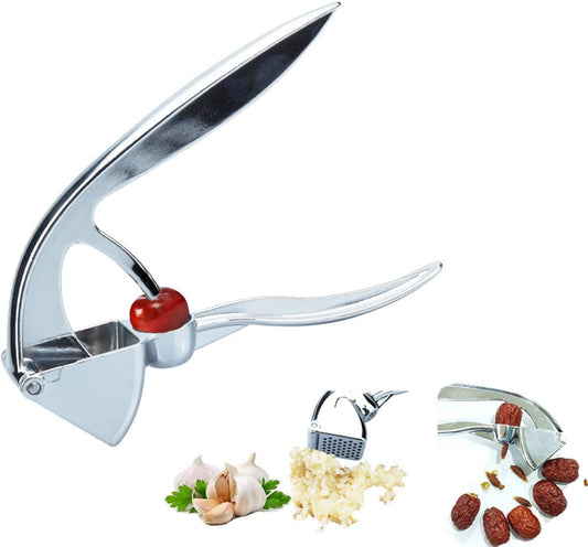 Cherry Pitter,Garlic Press and Peeler,Cherry Stoner Pitter Core Remover,Portable Olive and Cherry Pitter Tool,Suitable for Home Kitchen,Cherry,Jujube and Red Date,Hawthorn
