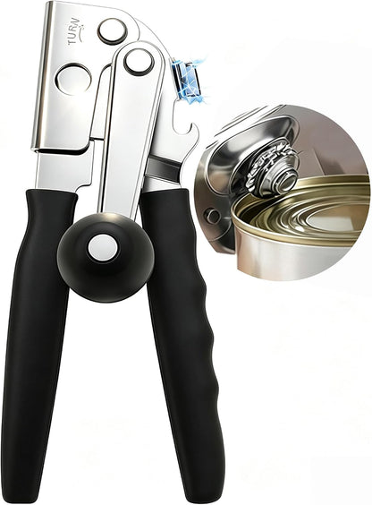 Commercial Can Opener Heavy Duty,Effortless Easy Turn Design for Large Cans