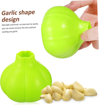 Silicone Garlic Peeler Tube Reusable Garlic Skin Remover Easy-to-Use Kitchen Tool for Peeling Cloves Sturdy Kitchen Supplies