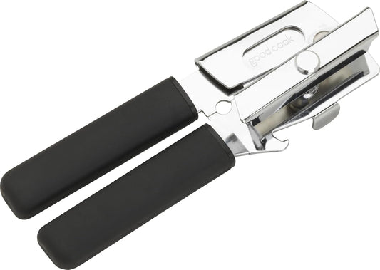 Everyday Classic Can Opener, High Carbon Stainless Steel Blade, Heavy Duty with Soft Grip Handles, Manual Kitchen Tool for All Can Sizes