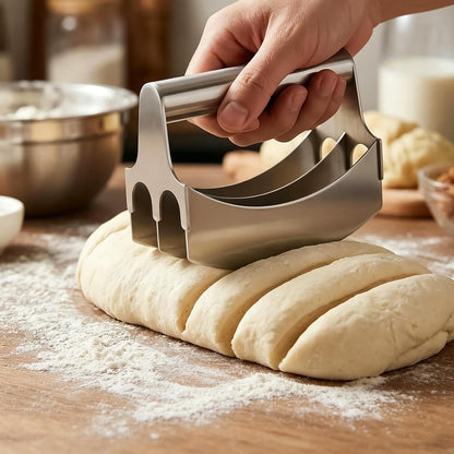 Dough Blender Heavy Duty Blender Mixing Baking Tool | Homemade Pastry Cutter Tool for Mixing Butter Home Kitchen Bread Making Bakers Bakery