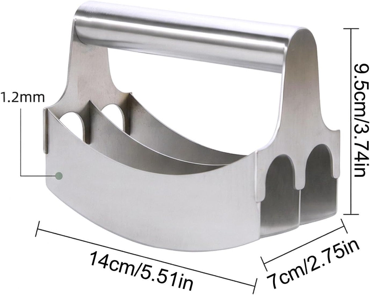 Dough Blender Heavy Duty Blender Mixing Baking Tool | Homemade Pastry Cutter Tool for Mixing Butter Home Kitchen Bread Making Bakers Bakery