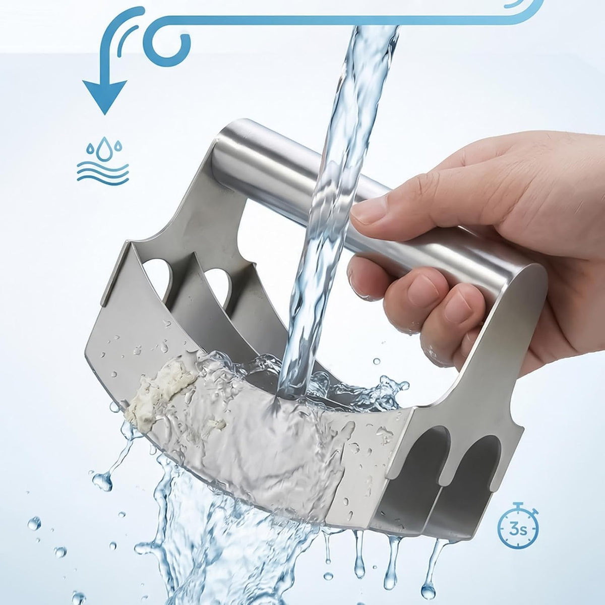 Dough Blender Heavy Duty Blender Mixing Baking Tool | Homemade Pastry Cutter Tool for Mixing Butter Home Kitchen Bread Making Bakers Bakery