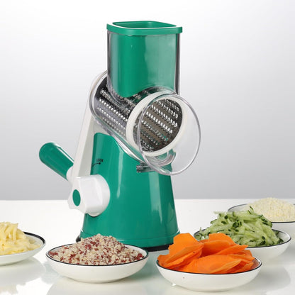 Rotary Cheese Grater Hand Crank Cheese Shredder, Black