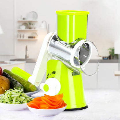 Rotary Cheese Grater Hand Crank Cheese Shredder, Black