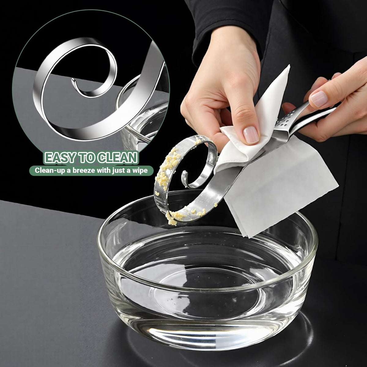 Seamless Danish Dough Whisk Stainless Steel Bread Sourdough Whisks for Cooking, Whisking, Pizza, Pastry, Cake Batter, Biscuits,Dishwasher Safe Dutch Whisk 10"