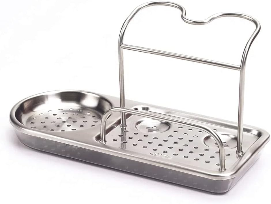Good Grips Stainless Steel Sink Caddy, Gray, A
