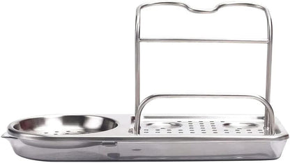 Good Grips Stainless Steel Sink Caddy, Gray, A