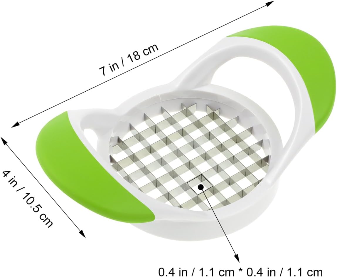 Stainless Steel Potato Slicer, Potato Cutting Device with Easy Grip Handle, Multi- French Fry Cutter Fruit Slicer