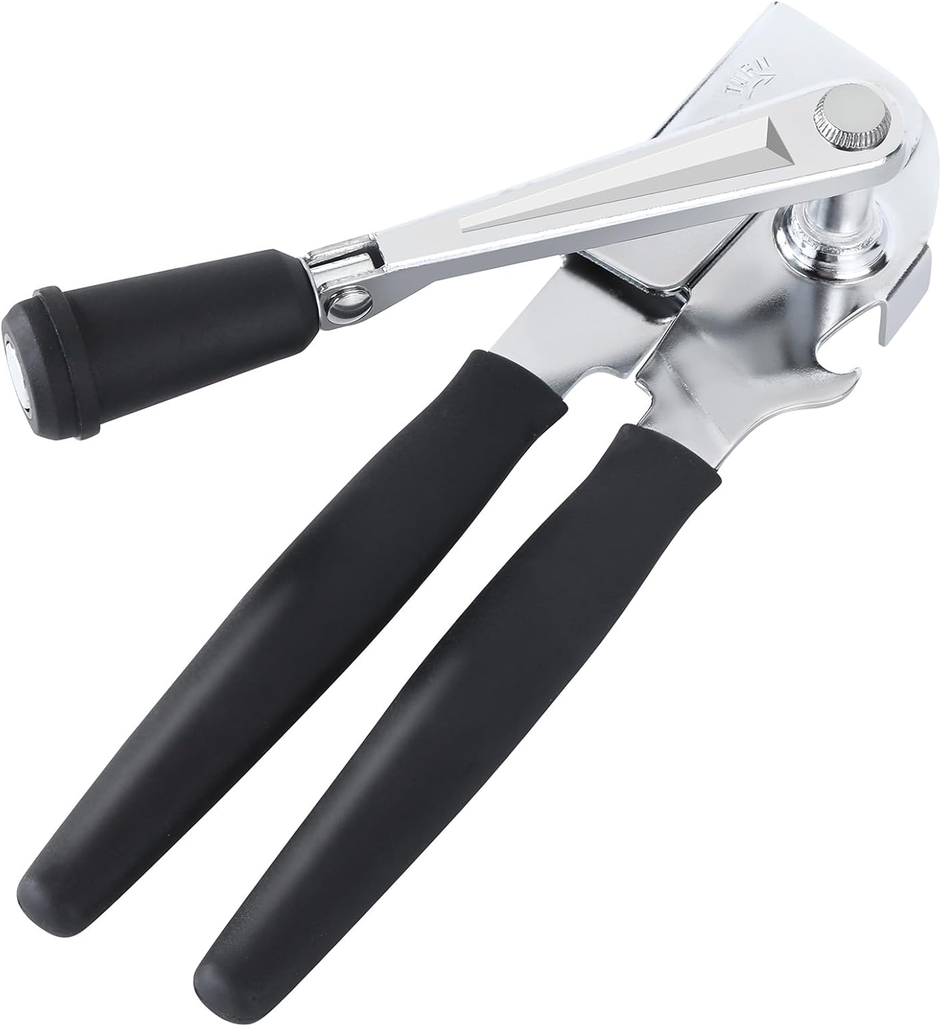Manual Can Opener,Heavy Duty Easy Ergonomic Crank for Seniors & Arthritis | Commercial Stainless Steel,Smooth Edge,Easy to Use,Long handle,Works Quickly,for Restaurants & Home Kitchens