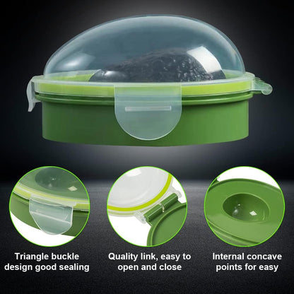 Avocado Saver, Reusable Avocado Storage Container with Secure Lid