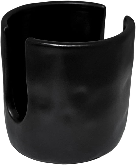 Kitchen Dish Bistro Sponge Holder Caddy, Black